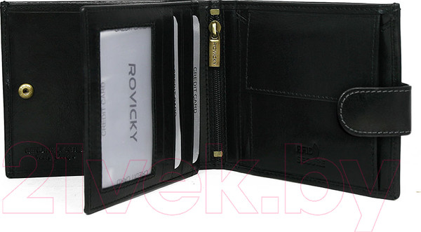 Изображение товара Портмоне Cedar Rovicky / N01L-RVTP (черный/красный)