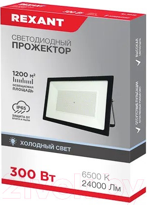 Изображение товара Прожектор Rexant LED 6500 K / 605-030