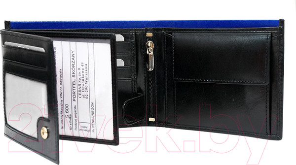 Изображение товара Портмоне Cedar Rovicky / N992-RVT (черный/синий)