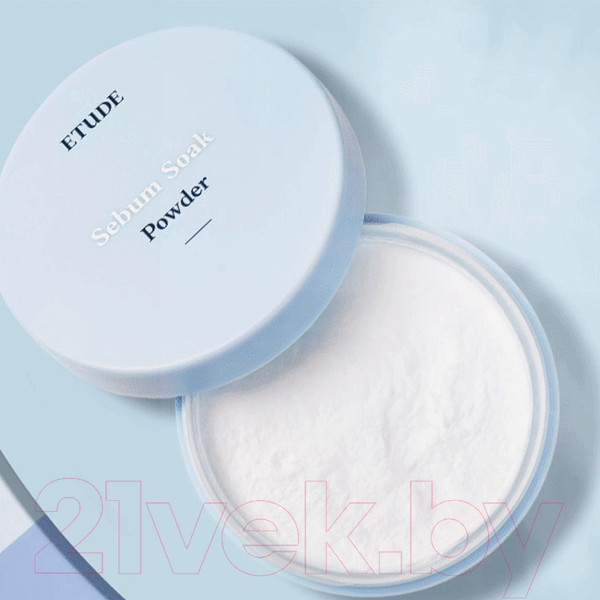 Изображение товара Пудра рассыпчатая Etude House Sebum Soak Powder Матирующая (5г)