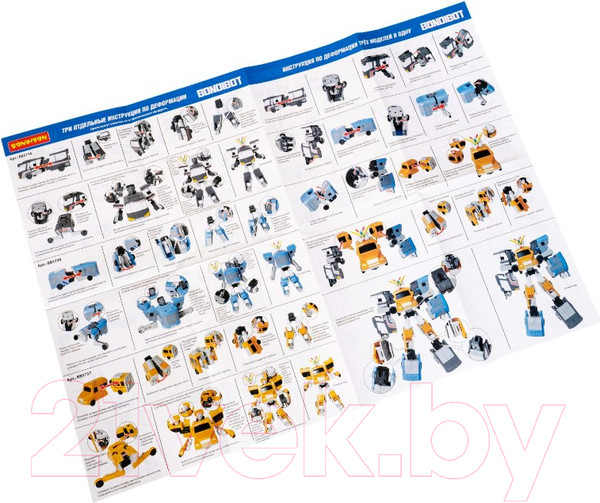 Изображение товара Робот-трансформер Bondibon Автобус / ВВ5736 (черный)