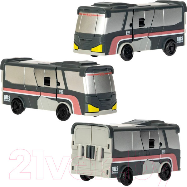 Изображение товара Робот-трансформер Bondibon Автобус / ВВ5736 (черный)