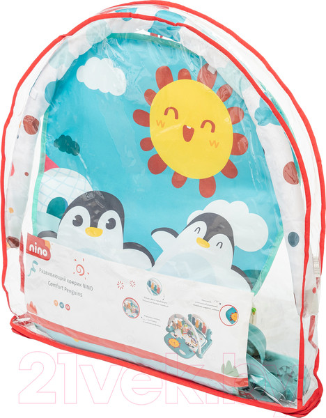 Изображение товара Развивающий коврик NINO Comfort Penguins