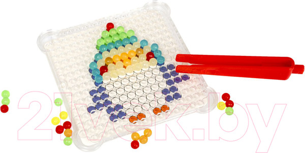 Изображение товара Развивающая игра Bondibon Новогодняя блестящая аквамозаика / ВВ5547