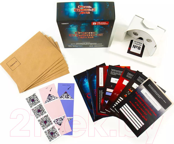 Изображение товара Настольная игра Креп Квест. Очень странные дела