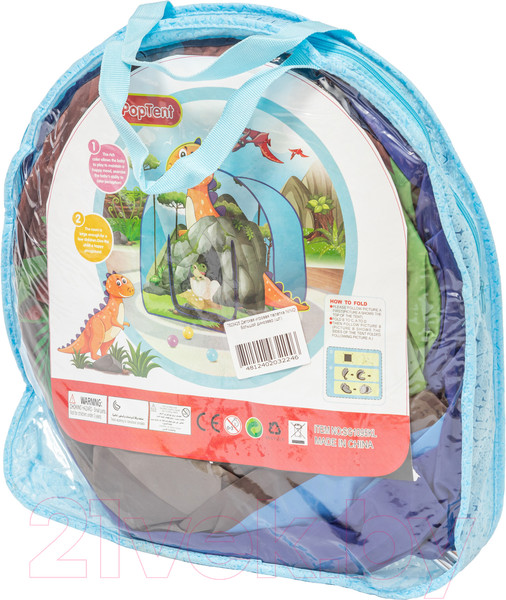 Изображение товара Детская игровая палатка NINO Большой динозавр