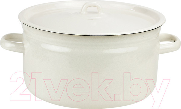 Изображение товара Кастрюля Лысьвенские эмали Жемчужная С-1617/Жм