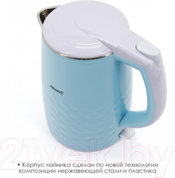Изображение товара Электрочайник Atlanta ATH-2441 (голубой)