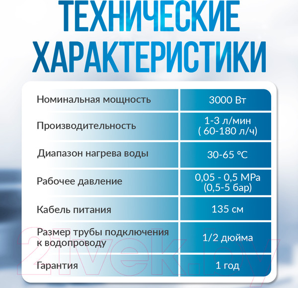 Изображение товара Кран-водонагреватель Atlanta ATH-7432