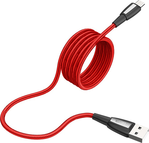 Изображение товара Кабель Hoco X39 Titan AM-microBM (1м, красный)