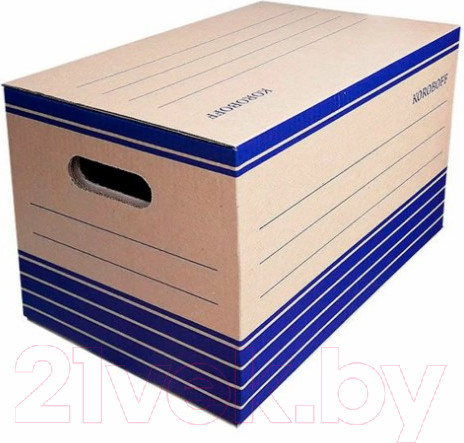 Изображение товара Коробка архивная Koroboff 324x245x235 / 6257 (коричневый)