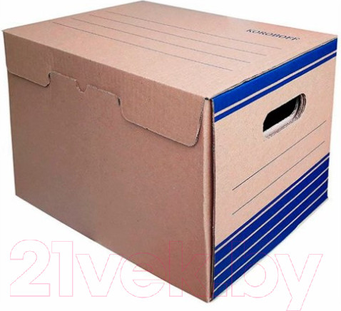 Изображение товара Коробка архивная Koroboff 324x245x235 / 6257 (коричневый)