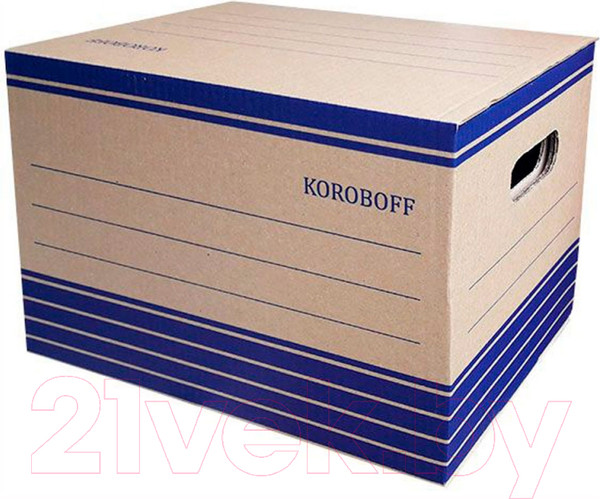 Изображение товара Коробка архивная Koroboff 324x245x235 / 6257 (коричневый)