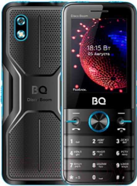 Изображение товара Мобильный телефон BQ Disco Boom BQ-2842 (черный/синий)