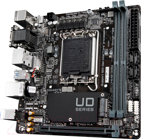 Изображение товара Материнская плата Gigabyte H610I DDR4