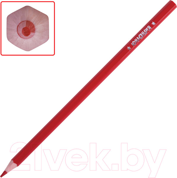 Изображение товара Набор цветных карандашей Юнландия Домики / 181839 (36цв)