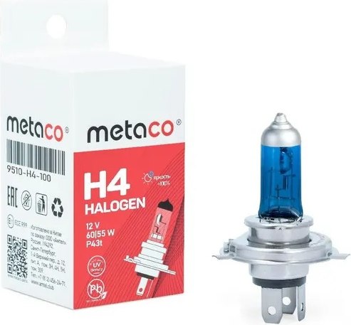 Изображение товара Автомобильная лампа Metaco 9510-H4-100