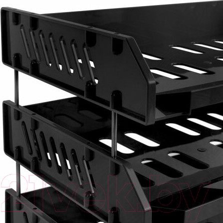 Изображение товара Лоток для бумаг Brauberg File / 238107 (черный)