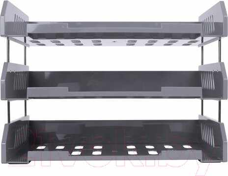 Изображение товара Лоток для бумаг Brauberg File / 238108 (серый)