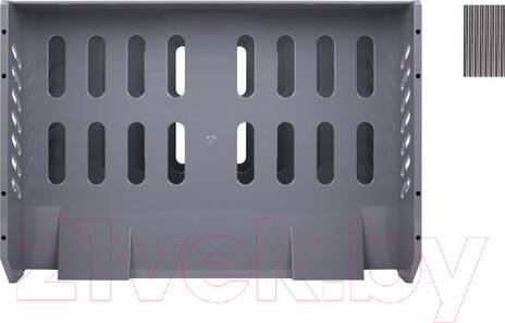 Изображение товара Лоток для бумаг Brauberg File / 238108 (серый)