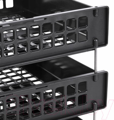 Изображение товара Лоток для бумаг Brauberg Grand Office / 238109 (черный)