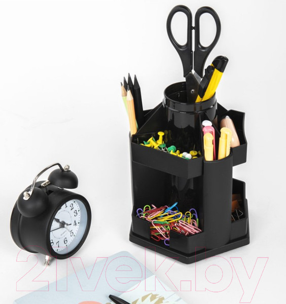 Изображение товара Органайзер настольный Brauberg Maxi Desk / 238093 (черный)