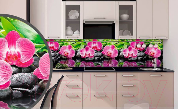 Изображение товара Скиналь Grace Орхидея 3000x600 / ТП10014978