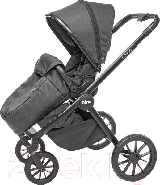 Изображение товара Детская универсальная коляска NINO Corso 2 в 1 (графит)