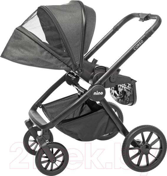 Изображение товара Детская универсальная коляска NINO Corso 2 в 1 (графит)