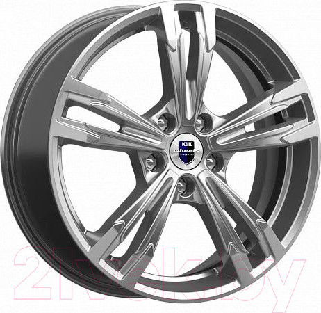 Изображение товара Литой диск K&K Karrera Light 18x7" 5x115мм DIA 70.2мм ET 45мм (Дарк платинум брайт)