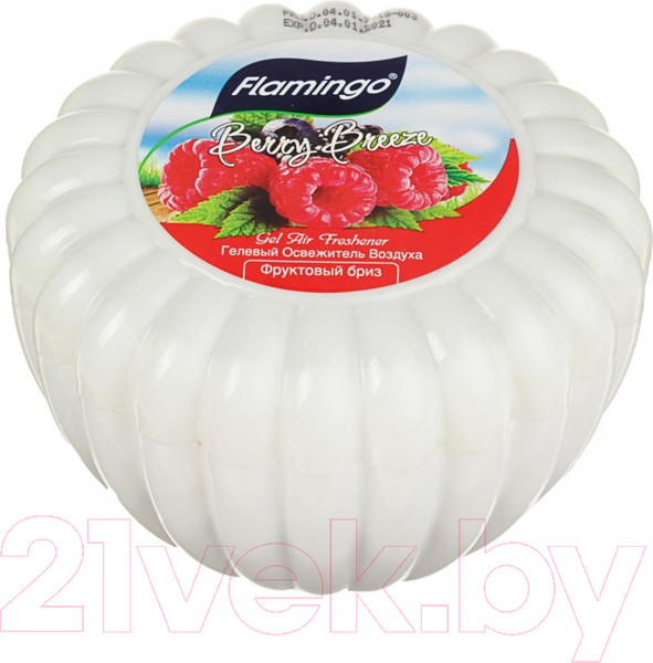 Изображение товара Освежитель воздуха Ozden Flamingo Фруктовый бриз гелевый (150мл)