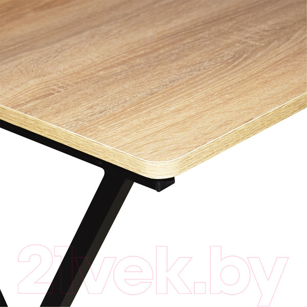 Изображение товара Письменный стол Brabix Loft Cd-008 / 641865 (дуб натуральный)
