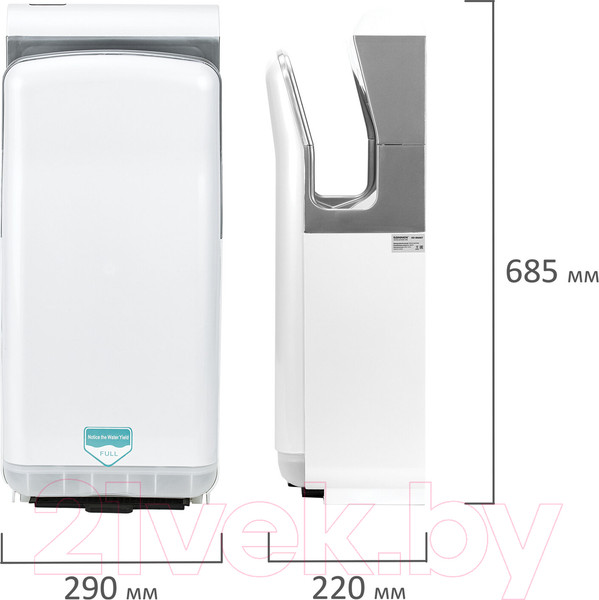 Изображение товара Сушилка для рук Sonnen HD-M6667 / 607222