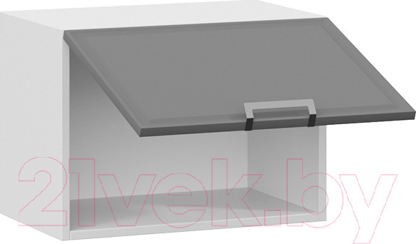 Изображение товара Шкаф под вытяжку ТриЯ Белладжио 1В5Г (белый/софт графит)