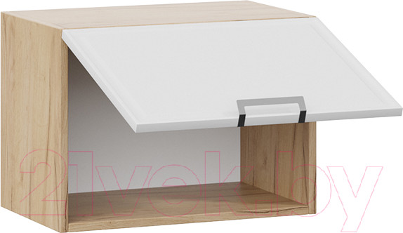 Изображение товара Шкаф под вытяжку ТриЯ Белладжио 1В5Г (дуб крафт золотой/фон белый)