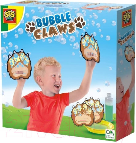 Изображение товара Набор мыльных пузырей SES Creative Лапы медведя / 02275