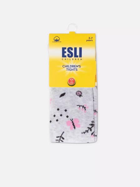 Изображение товара Колготки детские Esli 595 (р.104-110, светло-серый)