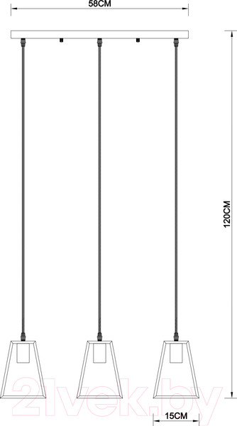 Изображение товара Люстра Arte Lamp Brussels A8030SP-3WH