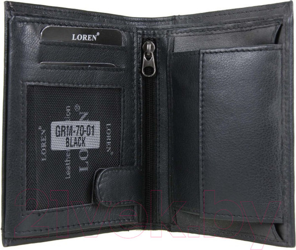 Изображение товара Портмоне Cedar Loren / GRM-70-01 (черный)