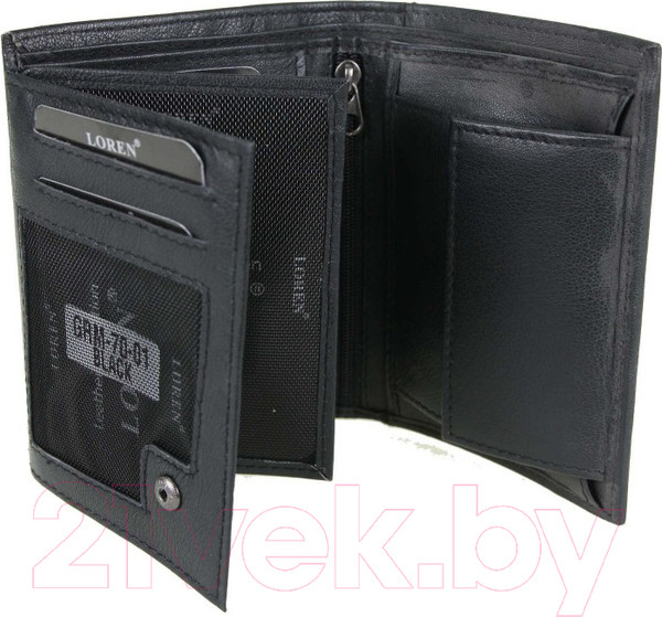 Изображение товара Портмоне Cedar Loren / GRM-70-01 (черный)