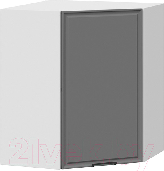 Изображение товара Шкаф навесной для кухни ТриЯ Белладжио 1В6У (белый/софт графит)