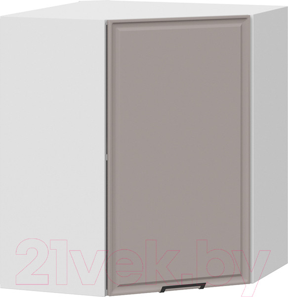 Изображение товара Шкаф навесной для кухни ТриЯ Белладжио 1В6У (белый/софт капучино)