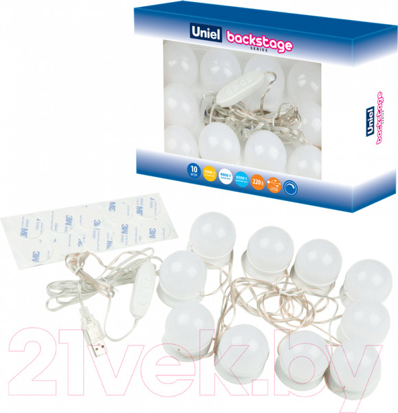 Изображение товара Светильник Uniel ULM-F50-8W/SW/10/DIM IP20 / UL-00006857