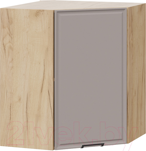 Изображение товара Шкаф навесной для кухни ТриЯ Белладжио 1В6У (дуб крафт золотой/софт капучино)