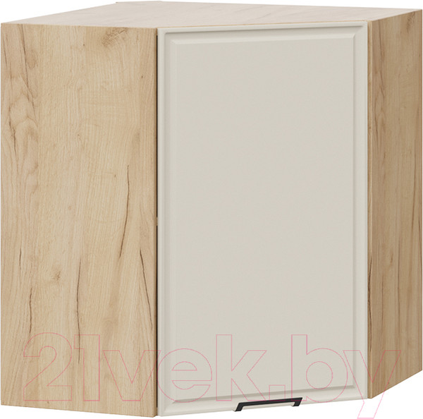 Изображение товара Шкаф навесной для кухни ТриЯ Белладжио 1В6У (дуб крафт золотой/софт панакота)