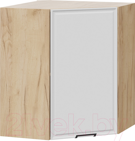 Изображение товара Шкаф навесной для кухни ТриЯ Белладжио 1В6У (дуб крафт золотой/фон белый)