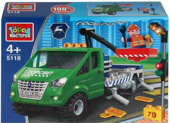 Изображение товара Конструктор Город мастеров Ремонт освещения / 5118-KK (79эл)