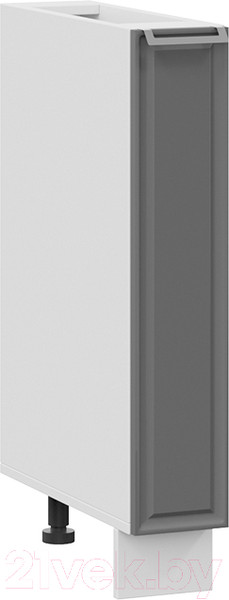 Изображение товара Шкаф карго ТриЯ Белладжио 1Н15К (белый/софт графит)