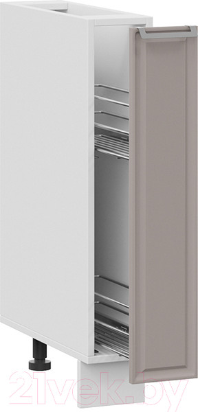 Изображение товара Шкаф карго ТриЯ Белладжио 1Н15К (белый/софт капучино)