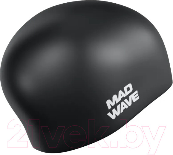Изображение товара Шапочка для плавания Mad Wave Long Hair Silicone (черный)